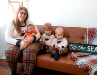 Nikki & boys Christmas